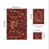 Bath Towels Set of 3 Merry Christmas Gold Xmas Tree Snowflakes Red Black Plaid Bathroom Towels Set Soft Absorbent Bath Towel Hand Towel Washcloth Decorative Towels for Bathroom kitchen Gym Spa view 4
