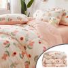 XHCTNN New Quilt King Size Lightweight Comforter Flower Pattern Design Cotton Quilts for All Season Soft Cozy Quilted Blanket Bedding (150 * 200cm/2kg) view 1