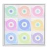 'Modern Pastel Circles'| Framed Giclee Art view 1