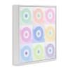 'Modern Pastel Circles'| Framed Giclee Art view 2