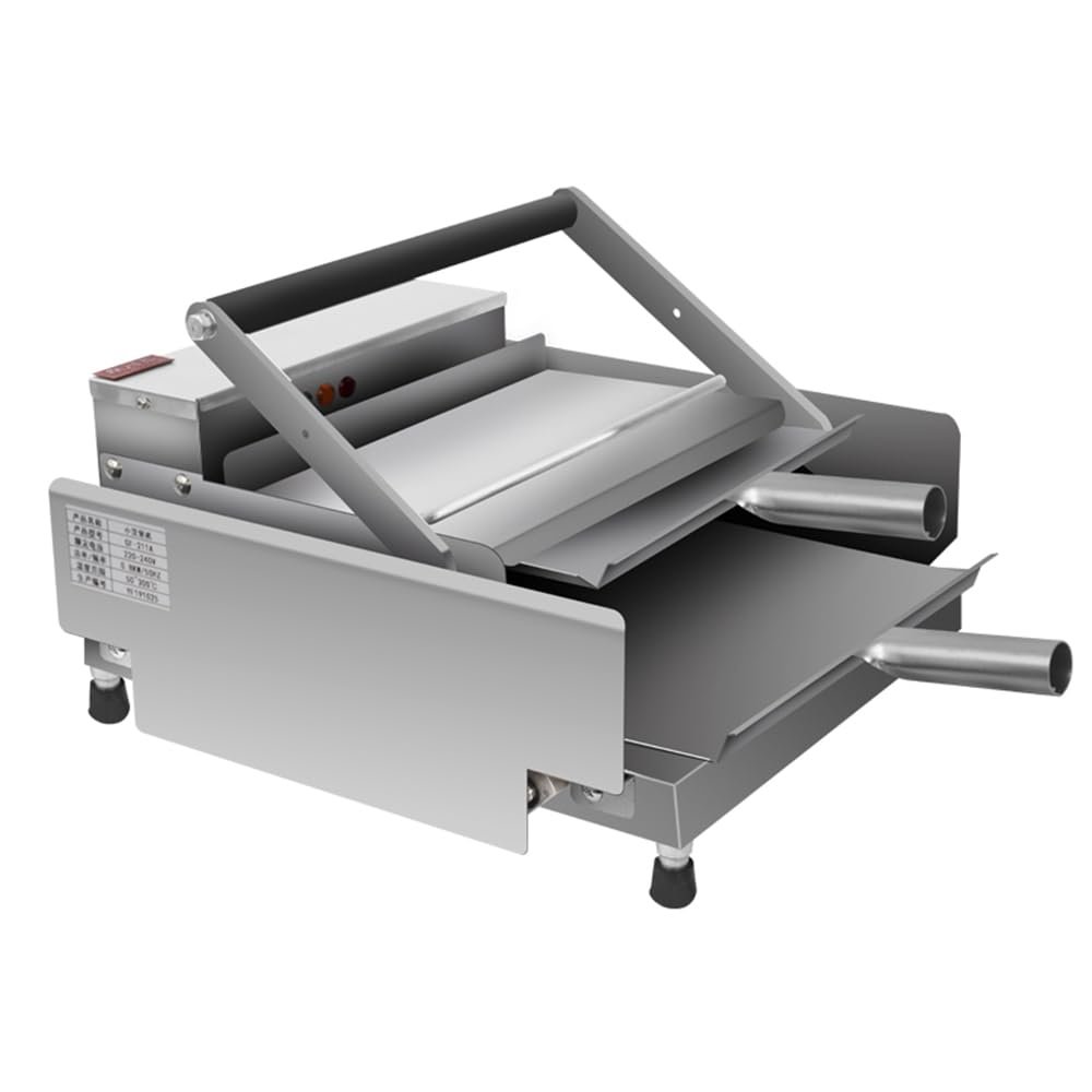 ASSYA Grilled Hamburger Grilled Burger Machine Stainless Steel Three Lights Reminder Hamburger Bun Heating 6 Hamburgers Each Time