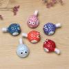 BELOWSYALER Ceramic Pufferfish Chopstick Holders,Set of 6 Ceramic Pufferfish Chopstick Rest Ceramic Chopstick Holder Utensil Holders Ceramic Material for Kitchen Utensil view 3