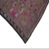 5'3" x 8'11" - 160 x 272 Cm Geometric Kilim Purple Geometric Bohemian Wool Cotton Handmade Handknotted Vintage Turkish Area Rug for Living Room Bedroom Nursery Hallway Indoor view 2