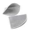 Coffee Filter, 2PCS Pour Over Coffee Dripper, Portable Pour Over Coffee Filter Reusable Pour Over Coffee Filter Stainless Steel Mesh Cone Coffee Filter 12 Cup view 1