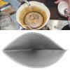 Coffee Filter, 2PCS Pour Over Coffee Dripper, Portable Pour Over Coffee Filter Reusable Pour Over Coffee Filter Stainless Steel Mesh Cone Coffee Filter 12 Cup view 4