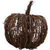 ARTIBETTER 1pc Decorative Rattan Pumpkin for Halloween Festival Decor Vivid Simulation Pumpkin Adornment Lightweight Grapevine Craft for Party Decoration view 1
