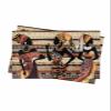 Historical African Women Placemats Set of 2, American Indian Southwest Traditional Woven Placemat Washable Wipeable Table Placemat with Pocket, Holiday Cloth Table Mat for Party Kichen Dinner view 1