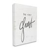 Stupell Industries Be Our Guest Phrase Canvas Wall Art Design by Lil' Rue view 2