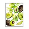 'Modern Avocado Halves'| Framed Giclee Art view 1