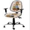 Scarecrow Pumpkin Office Chair Covers Stretchable 2 Piece, Soft Decorative Computer Desk Chair Cover Protector Universal Rotating Chair Slipcover Autumn Sunflower Plaid Boho Zebra Leopard Print view 1