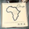 African Map-Shaped Jewelry Tray with Lion Head Engraving | Premium Wood Organizer for Rings, Keys, Jewelry, Coins | African Art Wall Decor & Storage | 10.47 x 11.22 x 1.77 Inches view 3