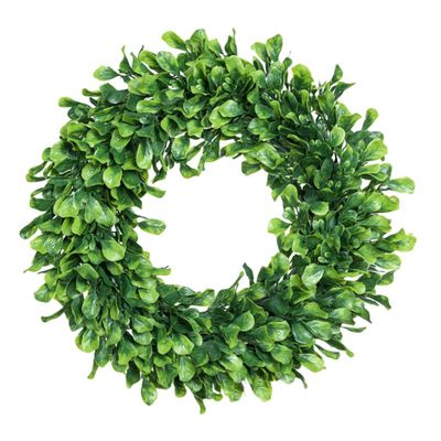 IMIKEYA 1pc Imitated Grass Wreath Decor for Rustic Wall-Mounted Decoration Elegant Artificial Floral Garland for Home Weddings and Door Accents Fresh Greenery Design