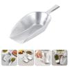 UPKOCH Household Aluminum Ice Scoop and Flour Shovel Ergonomic Multi-purpose Kitchen Tool for Grains and Pet Food Lightweight Easy to Compact for Home and Restaurant Use view 3