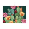 Cactus Floral Bloom print Dish Drying Mat Super Absorbent Heat Resistant Dishes Pad Quick Dry Drainer Mats For Kitchen Counter 18 Inch X 24 Inch view 1