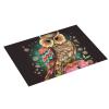 Anime Owl print Dish Drying Mat Super Absorbent Heat Resistant Dishes Pad Quick Dry Drainer Mats For Kitchen Counter 18 Inch X 24 Inch view 2