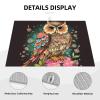 Anime Owl print Dish Drying Mat Super Absorbent Heat Resistant Dishes Pad Quick Dry Drainer Mats For Kitchen Counter 18 Inch X 24 Inch view 4