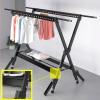 ATYUJKB Laundry Room Collapsible Clothes Drying Rack, Aluminum Alloy Laundry Stand, Laundry Stand Organizer, Multifunctional Drying Rack with Wheels, Saves Space (250cm/98in) view 3