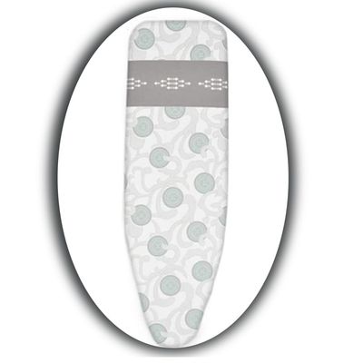 EMENAR Ironing Board Cover 36x13in 48x15in, Replacement Iron Board Cover Ironing Board Cover and Pad Multiple Styles, 100% Cotton Scorch Resistant (Color : Pattern-C, Size : 122x38cm(48x15in))