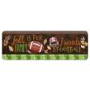 Welcome Doormat,Autumn Football Helmet Brown Absorbent Non Slip Bath Rug,Fall Leaf Green Gradient Strpie Washable Carpet for Kitchen Bathroom Front Door Entryway Decor 24x71In view 4