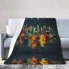 Condiments Spices Ultra-Soft Flannel Fleece Blanket-Perfect for Bed,Sofa,Camping,Cold Movie Nights and Travel view 1