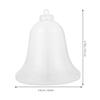 12pcs Clear Plastic Bell - Transparent Fillable Bells Ornaments Decorative Baubles Balls for Christmas Tree Hanging Pendants view 2