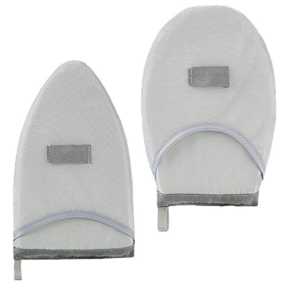 2pcs Ironing Board Travel Ironing Steaming Gloves Handheld Gloves Hand Held Ironing Glove Hot Resistant Glove Hand Anti Scald Gloves Garment Sponge