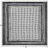 Area Rugs for Living Room 5x7 Kilim Rug Black & Beige Cotton Dhurrie Floral Thick 0.19 inches Stone Easy Washable Hand Wash Cotton Carpet Flatweave Indoor Outdoor for Bedroom view 3
