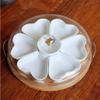Appetizer Serving Tray with Bamboo Holder and Lid, Ceramic Divided Serving Platter with Food Picks, Relish Tray for Chips and Dip, Veggies, Candy and Snacks, Parties Y view 4