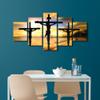 TUMOVO Jesus Christ Wall Decor for Bedroom Christian Religion Canvas Prints Wall Art Framed Art Wall Decor Bedroom Wall Art Canvas Artwork Wall Decor Gallery-Wrapped Posters and Prints, 60"x32" view 2