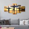 TUMOVO Jesus Christ Wall Decor for Bedroom Christian Religion Canvas Prints Wall Art Framed Art Wall Decor Bedroom Wall Art Canvas Artwork Wall Decor Gallery-Wrapped Posters and Prints, 60"x32" view 3