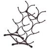 Alipis Iron Wine Holder Slot Rack Decorative Wine Display Stand for Home Kitchen Bar Rustic Design for Bottles for Restaurants and Hotels view 1