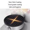 ASSYA Round Waffle Maker Double-Headed Waffle Maker Easy to Operate Double-Sided Constant Temperature Non-Stick Coating Waffle Maker Rotatable view 4