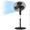 PELONIS 16'' Pedestal Remote Control, Oscillating Stand Up Fan 7-Hour Timer & Table Fan 12-Inch Oscillating Table Fan Small Portable Electric Plug-In Desk Fan view 2