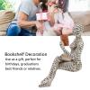 QANYEGN Reading Woman Figurine, Lady Reading Pulp ing, Bookshelf Ornaments for Home, Bookroom, Livingroom(B) view 3