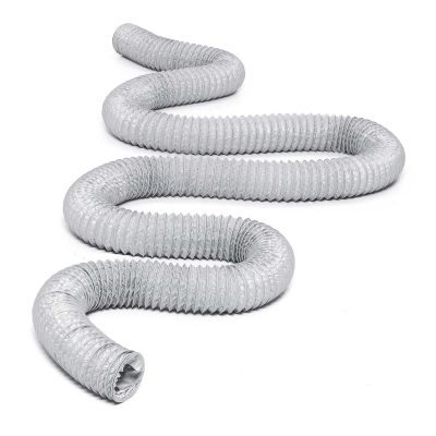 FfOcco 80mm/100mm/110mm/130mm/150mm Portable Air Conditioner Exhaust Vent Pipe Flexible Air Conditioner Exhaust Pipe Vent Hose Outlet (Color : Dia.150MM-6M-White)