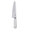 hedley & bennett Professional Chef Knife - Sharp 8 inch Japanese Kitchen Blade - Three-Layer Steel for Cutting Meat and Vegetables - Ergonomic Handle - Cooking Gift - Enoki (White) view 1