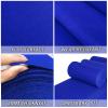 Lanmmraifc Wedding Aisle Runner Carpet 20m 30m Blue Runway Rugs, Event Ceremony Walkway Carpets Christmas Thanksgiving Outdoor Accessories, 1m/1.2m/1.5m Wide (Size : 1x10m) view 3