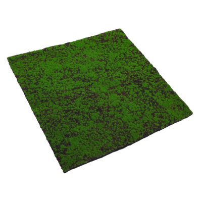 IMIKEYA Realistic Artificial Moss Turf Faux Plant for Indoor Outdoor Green Simulation Moss Mat Easy to Cut 50 * 50cm Grass Rug