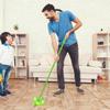LALAFINA Triangular Extendable Mop for Efficient Floor and Window Cleaning Telescopic Pole for Hard Reach Areas Soft Lint Mop for Safe Use view 4