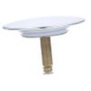 HAKIDZEL Bathtub Drain Plug Bath Overflow Cover Bathtub Basin Drain Plug Easy Install view 1