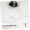 HAKIDZEL Bathtub Drain Plug Bath Overflow Cover Bathtub Basin Drain Plug Easy Install view 3