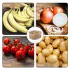 Angoily Hanging Fruit Basket Woven Storage Organizer for -saving Vegetable Holder for Easy Access and Air Circulation Design for Use view 2