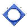 Misscom Unisex Shiny Adult Graduation Cap with 2026 Charm Tassel for High School and Bachelor Royal Blue view 4