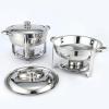 Food Heaters - Party Buffets, Hot Pot Buffet Sets, Stainless Steel Buffet Servers and Heated Trays, Hot Plate Buffet Sets, Servers with Lids, Folding Stands view 4