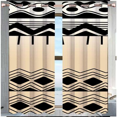 ZYMECH Cream Coloured Paraban para Dividir Espacio,Vintage Texture Sliding Room Dividers Large Window 110in Width by 96in Height