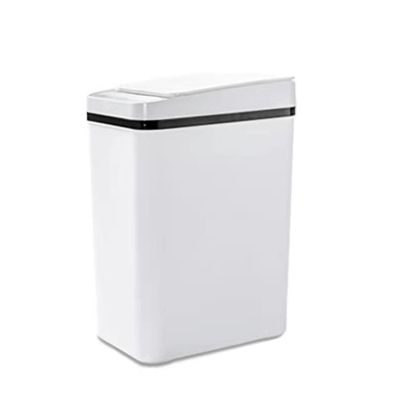 XMHSSFF 12L Automatic Touchless Trash Can,Automatic Open Lid and Motion Sense Activated Garbage Bin,Electric Waterproof Narrow Small Garbage Bin for Kitchen, Office, Living Room, Toilet, Bedroom, RV