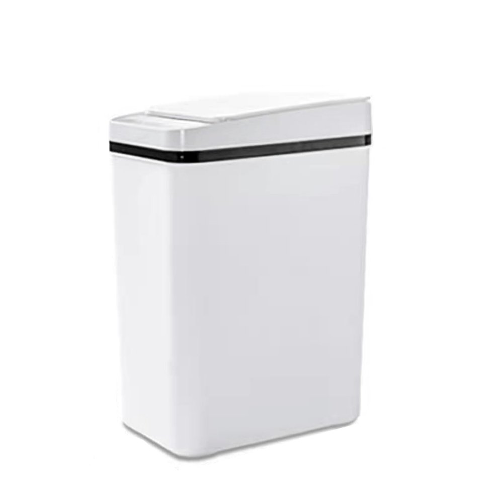 XMHSSFF 12L Automatic Touchless Trash Can,Automatic Open Lid and Motion Sense Activated Garbage Bin,Electric Waterproof Narrow Small Garbage Bin for Kitchen, Office, Living Room, Toilet, Bedroom, RV
