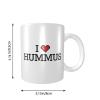 Abipuir Coffee Mugs Women I Love Hummus Mug Mugs For Men Novelty Gifts view 2