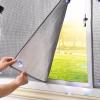 AIROTRON Customizable Light Blocking Window Tint Film,Reflective Window Film,Privacy Protection Thermal Insulation Film,8mm Aluminum Foil Insulation Film,for Home,Office,Bathroom (51x55in) view 1