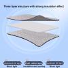 AIROTRON Customizable Light Blocking Window Tint Film,Reflective Window Film,Privacy Protection Thermal Insulation Film,8mm Aluminum Foil Insulation Film,for Home,Office,Bathroom (51x55in) view 2